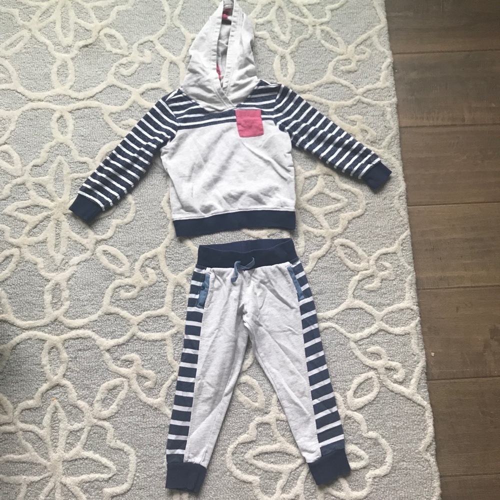 Hanna Andersson Hoodie and Pants outfit